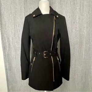 Michael Kors wool blend belted coat size XS